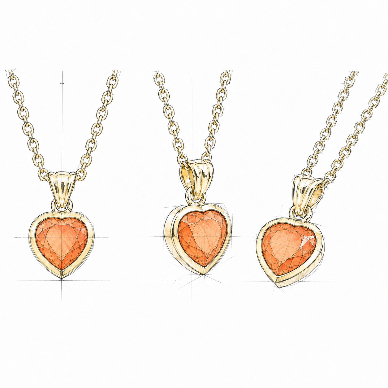 Natural Carnelian - Orange Chalcedony