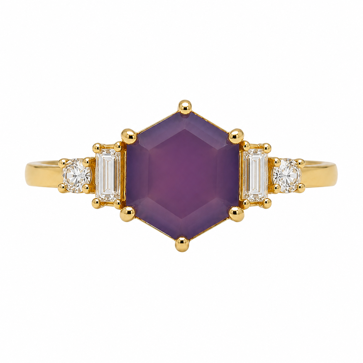 Carnelian - Purple Chalcedony