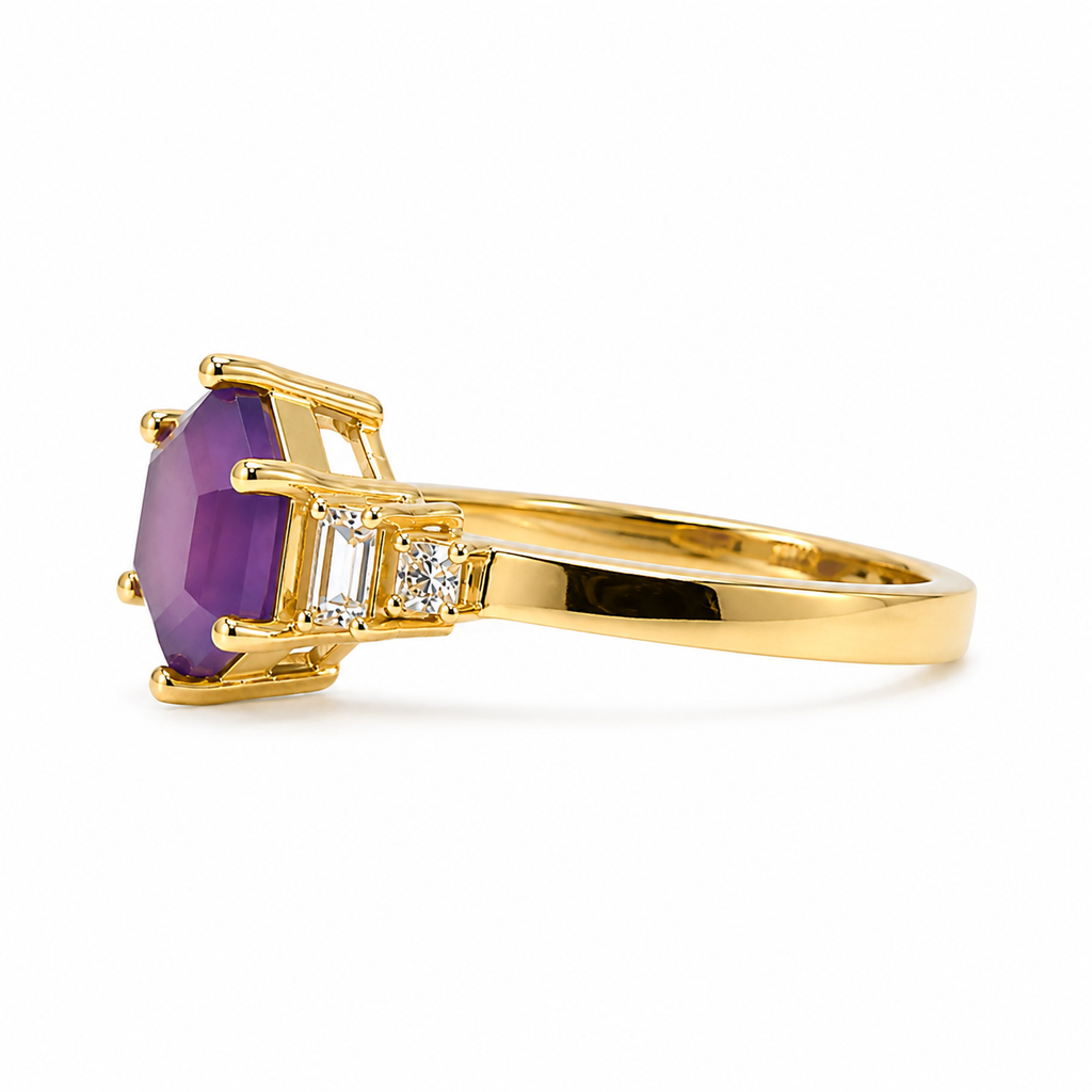 Carnelian - Purple Chalcedony