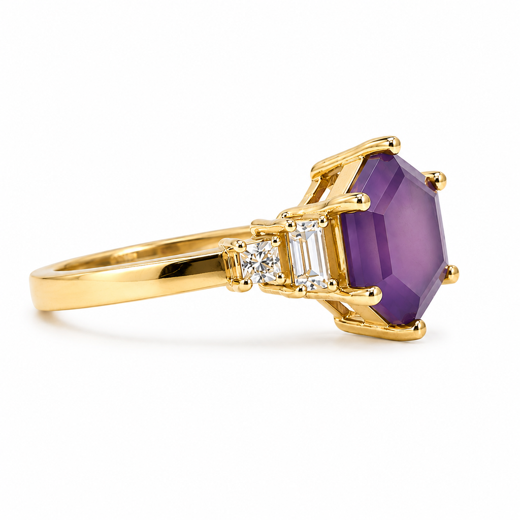 Carnelian - Purple Chalcedony