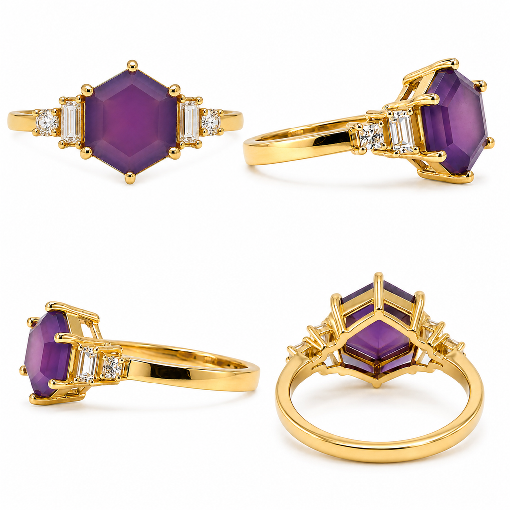 Carnelian - Purple Chalcedony