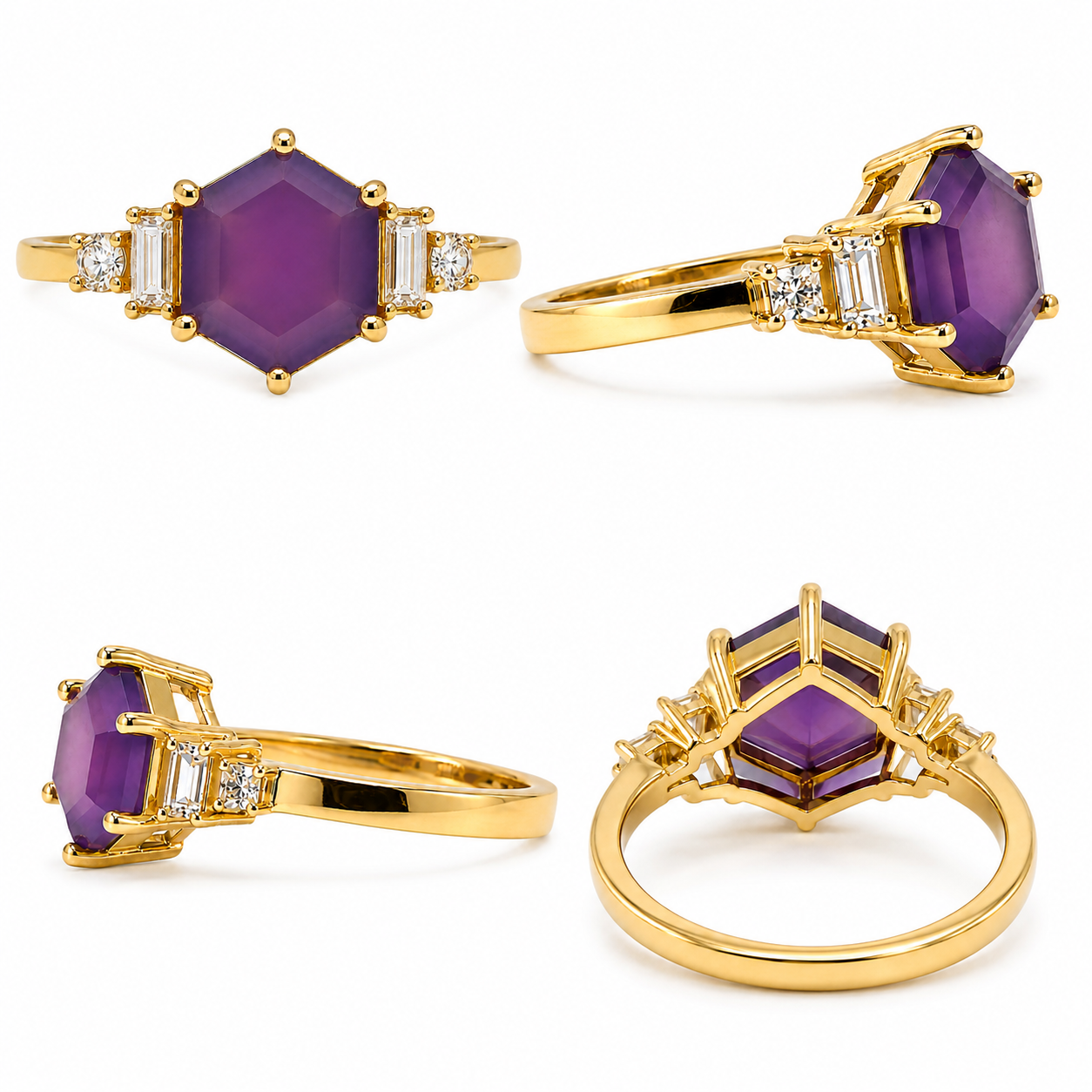 Carnelian - Purple Chalcedony
