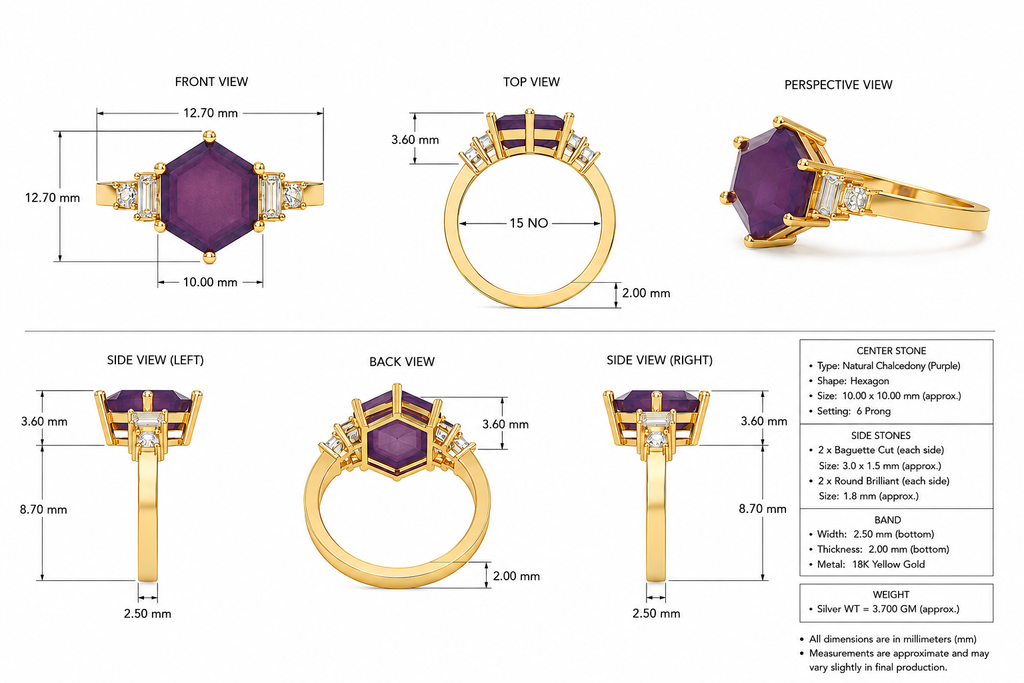 Carnelian - Purple Chalcedony