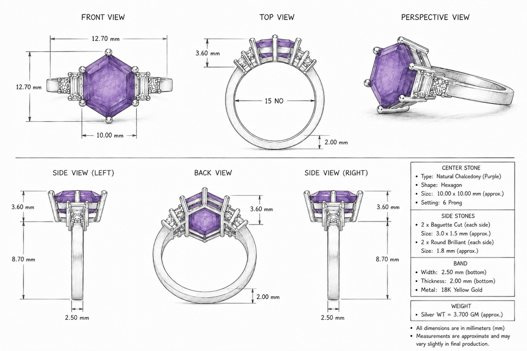 Carnelian - Purple Chalcedony