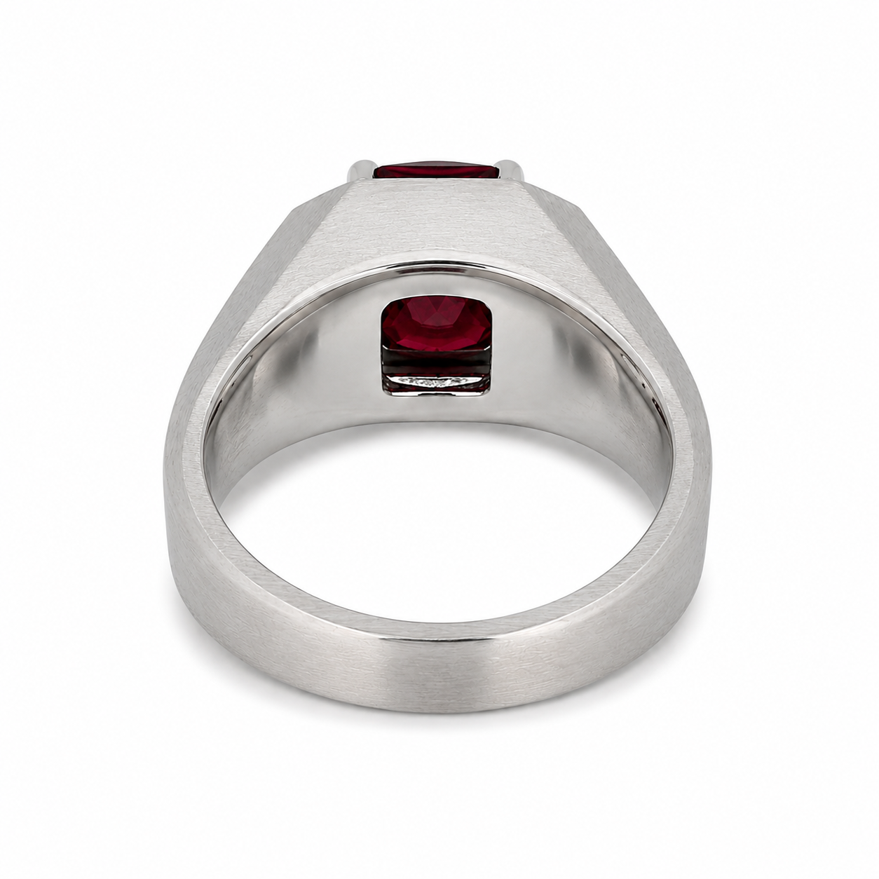 Burmese Vivid Red Spinel & Diamond