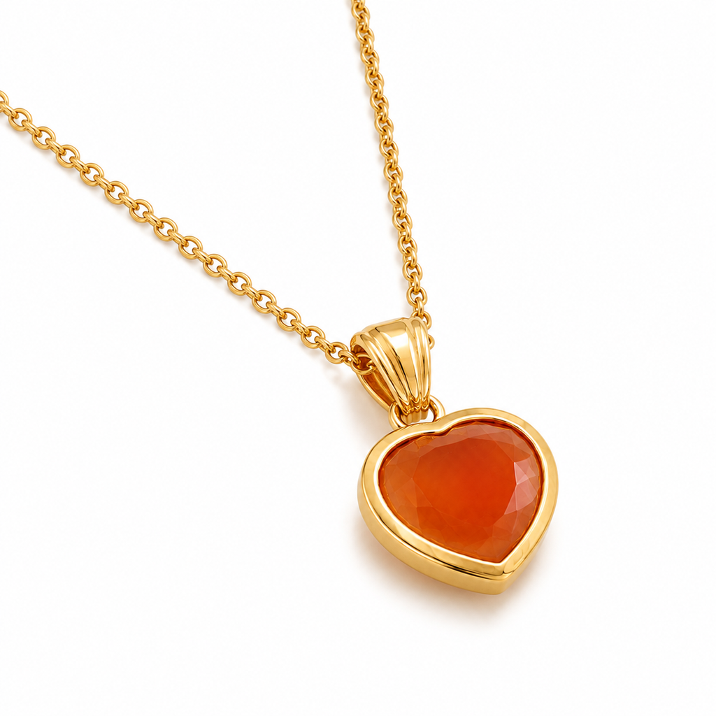 Natural Carnelian - Orange Chalcedony