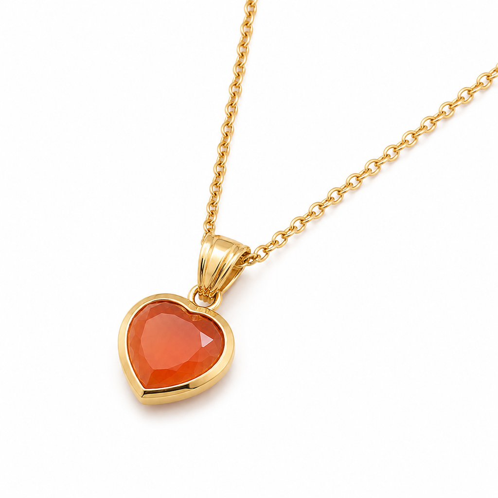 Natural Carnelian - Orange Chalcedony