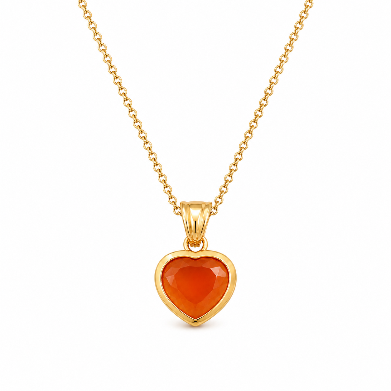 Natural Carnelian - Orange Chalcedony